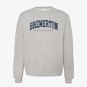 Bremerton Washington Urban Vibe Crewneck Sweatshirt