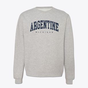 Argentine Michigan Urban Vibe Crewneck Sweatshirt