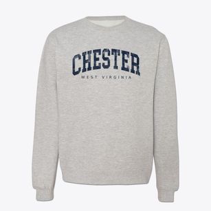 Chester West Virginia Urban Vibe Crewneck Sweatshirt