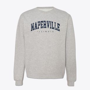 Naperville Illinois Urban Vibe Crewneck Sweatshirt