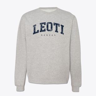 Leoti Kansas Urban Vibe Crewneck Sweatshirt