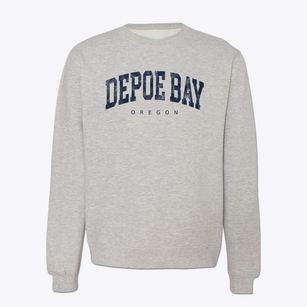 Depoe Bay Oregon Urban Vibe Crewneck Sweatshirt