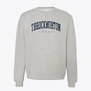 Throckmorton Texas Urban Vibe Crewneck Sweatshirt
