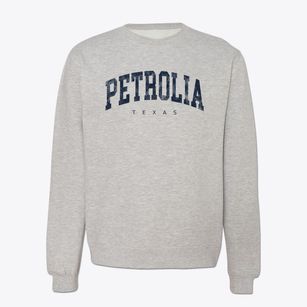 Petrolia Texas Urban Vibe Crewneck Sweatshirt