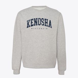 Kenosha Wisconsin Urban Vibe Crewneck Sweatshirt