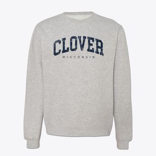 Clover Wisconsin Urban Vibe Crewneck Sweatshirt