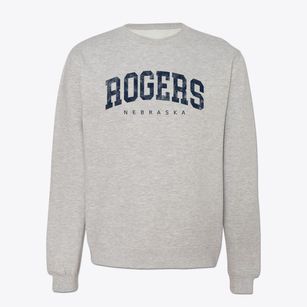 Rogers Nebraska Urban Vibe Crewneck Sweatshirt
