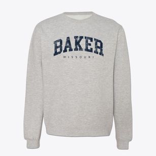 Baker Missouri Urban Vibe Crewneck Sweatshirt