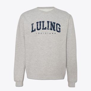 Luling Louisiana Urban Vibe Crewneck Sweatshirt