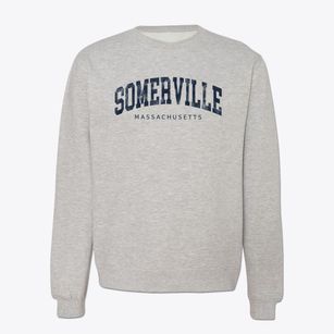 Somerville Massachusetts Urban Vibe Crewneck Sweatshirt