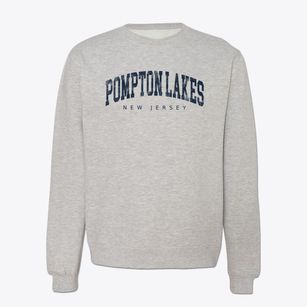 Pompton Lakes New Jersey Urban Vibe Crewneck Sweatshirt