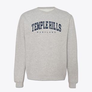 Temple Hills Maryland Urban Vibe Crewneck Sweatshirt