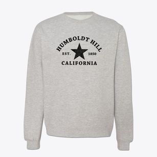 Humboldt Hill California Star Crewneck Sweatshirt