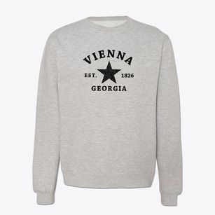 Vienna Georgia Star Crewneck Sweatshirt