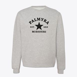Palmyra Missouri Star Crewneck Sweatshirt