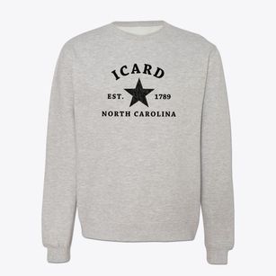 Icard North Carolina Star Crewneck Sweatshirt