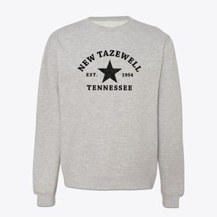 New Tazewell Tennessee Star Crewneck Sweatshirt