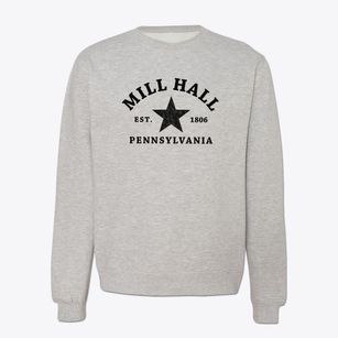 Mill Hall Pennsylvania Star Crewneck Sweatshirt