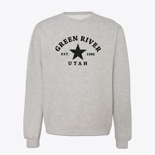 Green River Utah Star Crewneck Sweatshirt