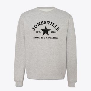 Jonesville South Carolina Star Crewneck Sweatshirt