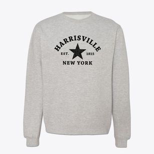 Harrisville New York Star Crewneck Sweatshirt