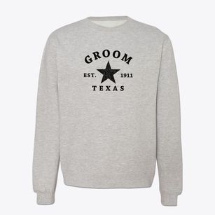 Groom Texas Star Crewneck Sweatshirt