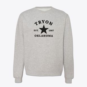 Tryon Oklahoma Star Crewneck Sweatshirt