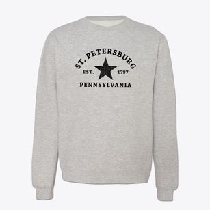 St. Petersburg Pennsylvania Star Crewneck Sweatshirt