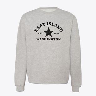 Raft Island Washington Star Crewneck Sweatshirt