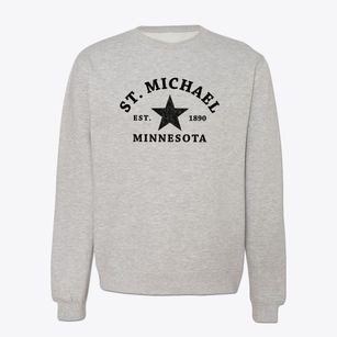 St. Michael Minnesota Star Crewneck Sweatshirt