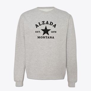 Alzada Montana Star Crewneck Sweatshirt