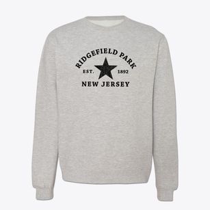 Ridgefield Park New Jersey Star Crewneck Sweatshirt