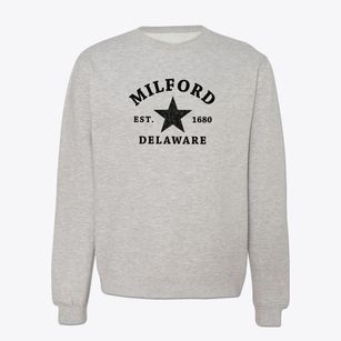 Milford Delaware Star Crewneck Sweatshirt