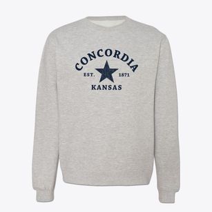 Concordia Kansas Star Crewneck Sweatshirt