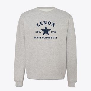 Lenox Massachusetts Star Crewneck Sweatshirt