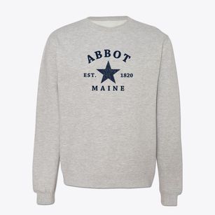 Abbot Maine Star Crewneck Sweatshirt