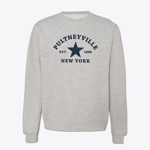 Pultneyville New York Star Crewneck Sweatshirt