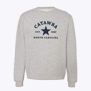 Catawba North Carolina Star Crewneck Sweatshirt