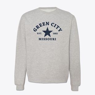Green City Missouri Star Crewneck Sweatshirt