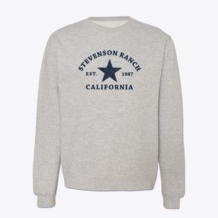 Stevenson Ranch California Star Crewneck Sweatshirt