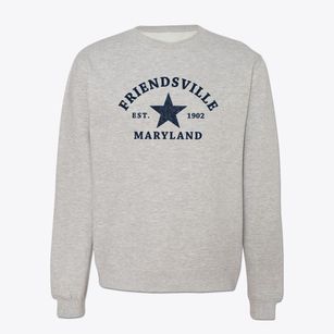 Friendsville Maryland Star Crewneck Sweatshirt