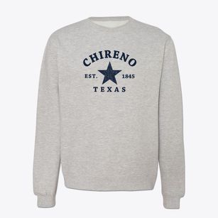 Chireno Texas Star Crewneck Sweatshirt