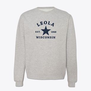 Leola Wisconsin Star Crewneck Sweatshirt