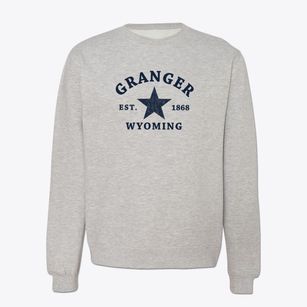 Granger Wyoming Star Crewneck Sweatshirt