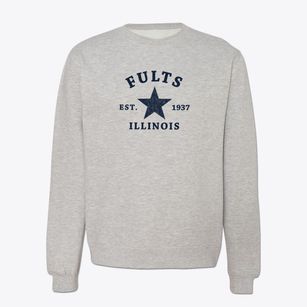 Fults Illinois Star Crewneck Sweatshirt