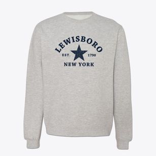 Lewisboro New York Star Crewneck Sweatshirt