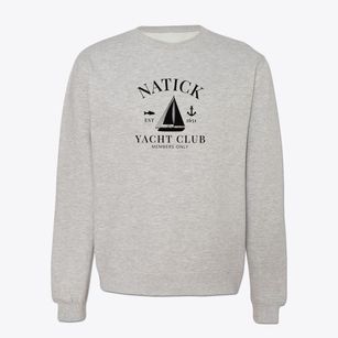 Natick Massachusetts Yacht Club Crewneck Sweatshirt