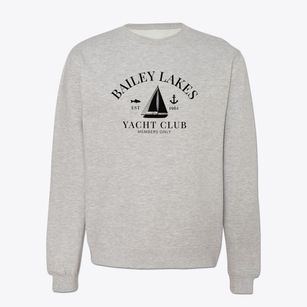 Bailey Lakes Ohio Yacht Club Crewneck Sweatshirt