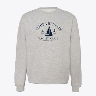 Elmira Heights New York Yacht Club Crewneck Sweatshirt