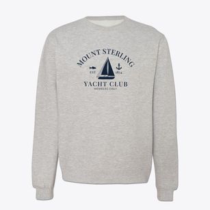Mount Sterling Illinois Yacht Club Crewneck Sweatshirt